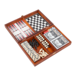 JM 017 - SET DE JUEGO NAMIBIA (CAFE / MADERA DE TILO / PLASTICO) - Imagen 2