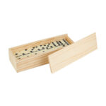 JM 045 BE - DOMINÓ KATAVI (BEIGE / MADERA DE PINO ESTUCHE / PLASTICO FICHAS) - Imagen 5