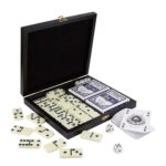 JM 050 N - SET DE JUEGO ARUA (NEGRO / MADERA DE TILO ESTUCHE / PLASTICO FICHAS) - Imagen 2