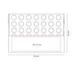 JM 095 B - JUEGO DE MESA LOGGE (BLANCO / PLASTICO) - Imagen 6