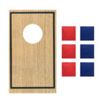 JM 110 BE - JUEGO CORNHOLE TAKOAN BEIGE (BEIGE / MDF / PLASTICO / POLIESTER) - Imagen 2