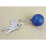 K 100 A - LLAVERO ANTI-STRESS AZUL (AZUL / PU) - Imagen 2