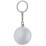 K 100 S - LLAVERO ANTI-STRESS PLATA (PLATA / PU)