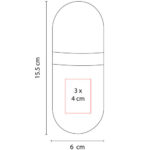 KIT 054 B - KIT DE VIAJE RABIGH BLANCO (BLANCO / PLASTICO) - Imagen 4