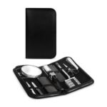 KIT 055 N - KIT DE VIAJE BARRETT NEGRO (NEGRO / CURPIEL ESTUCHE / METAL Y PLASTICO ACCESORIOS) - Imagen 7