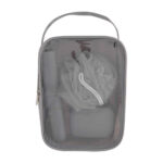 KIT 230 G - KIT DE BAÑO CEIBA GRIS (GRIS / PLASTICO / POLIESTER)