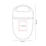 KTC 001 N - PORTAVIANDAS TANZI (NEGRO / ACERO INOXIDABLE / PLASTICO) - Imagen 12