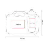 KTC 007 V - LONCHERA KLEUR VERDE (VERDE / PLASTICO / PET) - Imagen 4