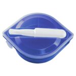 KTC 008 A - LONCHERA BENTO AZUL (AZUL / PLASTICO)
