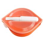 KTC 008 O - LONCHERA BENTO NARANJA (NARANJA / PLASTICO)
