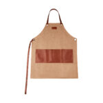 KTC 036 C - MANDIL AURYN (CAFE / CANVAS / CURPIEL) - Imagen 4