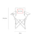 KTC 041 N - SILLA HARRISON (NEGRO / POLIESTER  SILLA / ACERO ESTRUCTURA) - Imagen 6