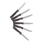 KTC 100 - SET DE CUCHILLOS CORVI (NEGRO / ACERO / MADERA CAUCHO / PLASTICO) - Imagen 2