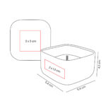KTC 460 N - VELA HEIWA NEGRO (NEGRO / ALUMINIO / PARAFINA) - Imagen 5