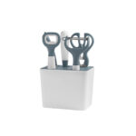 KTC 470 B - KIT DE COCINA MIZU (BLANCO / ACERO INOXIDABLE / PLASTICO)