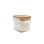 KTC 480 B - VELA ITCHI (BLANCO / VIDRIO / BAMBU / PARAFINA)