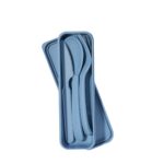 KTC 590 A - SET DE CUBIERTOS THAI AZUL (AZUL / PLASTICO / FIBRA DE TRIGO) - Imagen 2
