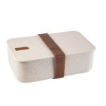 KTC 601 BE - SET DE LONCHERA ECO THUN (BEIGE / FIBRA DE AGAVE Y PLASTICO LONCHERA, CONTENEDOR Y CUBIERTOS / ALGODON BOLSA) - Imagen 3