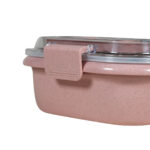KTC 608 P - LONCHERA YEMEK ROSA (ROSA / PLASTICO / FIBRA DE TRIGO) - Imagen 4