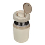 KTC 609 BE - PORTAVIANDAS MISTO BEIGE (BEIGE / PLASTICO / ACERO INOXIDABLE) - Imagen 3