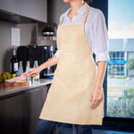 KTC 610 BE - MANDIL SAYER BEIGE (BEIGE / ALGODON RECICLADO) - Imagen 2