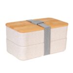 KTC 612 BE - PORTAVIANDAS TURM BEIGE (BEIGE / FIBRA DE TRIGO / BAMBU EN TAPA) - Imagen 6