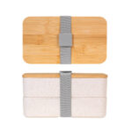 KTC 612 BE - PORTAVIANDAS TURM BEIGE (BEIGE / FIBRA DE TRIGO / BAMBU EN TAPA) - Imagen 2