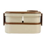 KTC 613 BE - SET PORTAVIANDAS AMANDA BEIGE (BEIGE / POLIESTER / ALUMINIO / PLASTICO) - Imagen 7