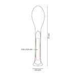 KTC 700 BE - SET DE CUBIERTOS FLORENCIA BEIGE (BEIGE / PLASTICO / FIBRA DE TRIGO) - Imagen 4