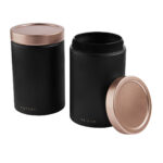 KTC 810 N - SET DE CONTENEDORES CANNES NEGRO (NEGRO / METAL) - Imagen 2