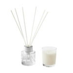 KTC 950 B - SET DE HOGAR ALICE BLANCO (BLANCO / VIDRIO / CERA DE SOYA / FIBRA DE POLIESTER /  FRAGANCIA) - Imagen 5