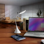 LAM 1070 B - LÁMPARA SWAN (BLANCO / PLASTICO) - Imagen 4