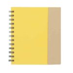 LE 011 LIBRETA BOWI  (AMARILLO / CARTÓN)