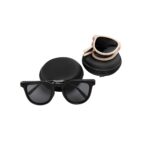 LEN 007 N - LENTES FOLDY NEGRO (NEGRO / PLASTICO ARMAZON / METAL VARILLAS) - Imagen 4