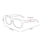 LEN 008 N - LENTES BANGKOK (NEGRO / PLASTICO / FIBRA DE TRIGO / BAMBU) - Imagen 5