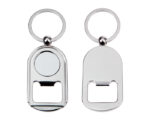 LLAVERO METALICO DESTAPADOR LLM2122 PLATEADO (Metal)