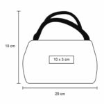 LON 005 LONCHERA TOTE  (ROJO / POLIÉSTER) - Imagen 2