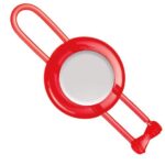 M 1060 R - LLAVERO PÉNDULO ROJO (ROJO / PLASTICO)