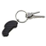 M 2025 - LLAVERO AUTO (NEGRO / CURPIEL / METAL) - Imagen 2