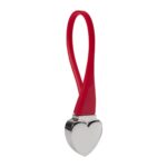 M 2040 - LLAVERO LOVE (ROJO / HULE / METAL) - Imagen 4
