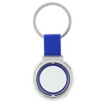 M 2310 A - LLAVERO DARINI AZUL (AZUL / CURPIEL / METAL)