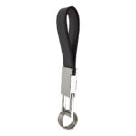 M 3100 N - LLAVERO ARUM (NEGRO / CURPIEL / METAL) - Imagen 6