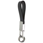 M 3100 N - LLAVERO ARUM (NEGRO / CURPIEL / METAL) - Imagen 3