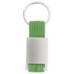 M 5813 V - LLAVERO CASPIO VERDE (VERDE / METAL / TELA)