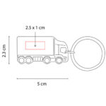M 63271 S - LLAVERO CAMION ETRETRIA PLATA (PLATA / METAL) - Imagen 3