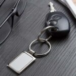 M 63282 - LLAVERO SQUARE (PLATA / METAL) - Imagen 2