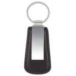 M 63286 N - LLAVERO ALDAN NEGRO (NEGRO / CURPIEL / METAL)