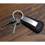 M 63286 N - LLAVERO ALDAN NEGRO (NEGRO / CURPIEL / METAL) - Imagen 2
