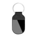 M 6880 N - LLAVERO AMARAL NEGRO (NEGRO / CURPIEL / METAL)