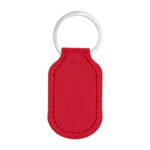 M 6880 R - LLAVERO AMARAL ROJO (ROJO / CURPIEL / METAL) - Imagen 2